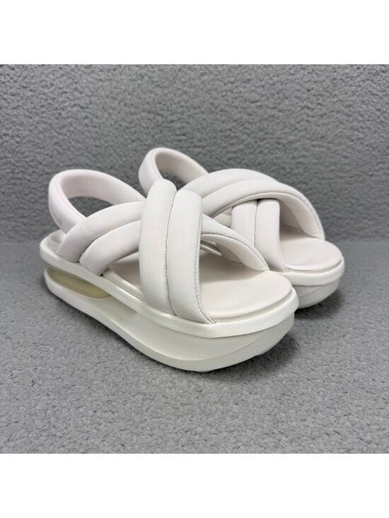 Nike Shoes - Nike Air Max Isla Sandals Womens 8 Shoes Summit White Platform Chunky Slingback